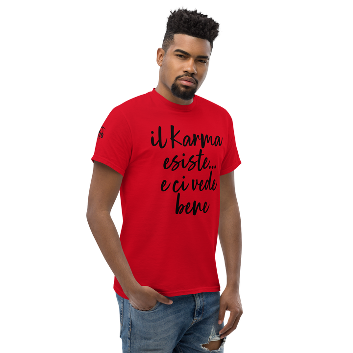 Maglietta classica uomo Karma - Gufetto Brand 