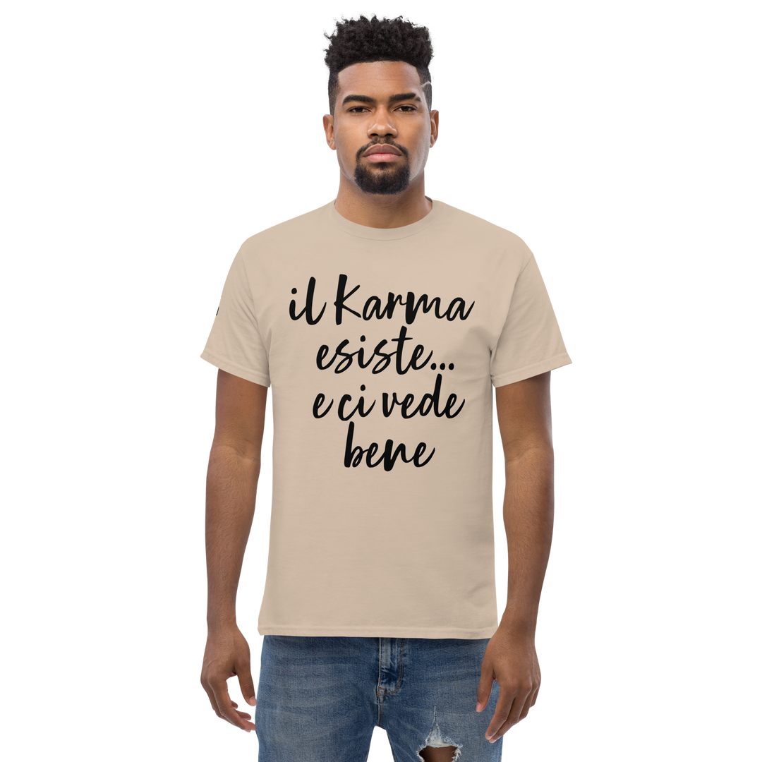 Maglietta classica uomo Karma - Gufetto Brand 