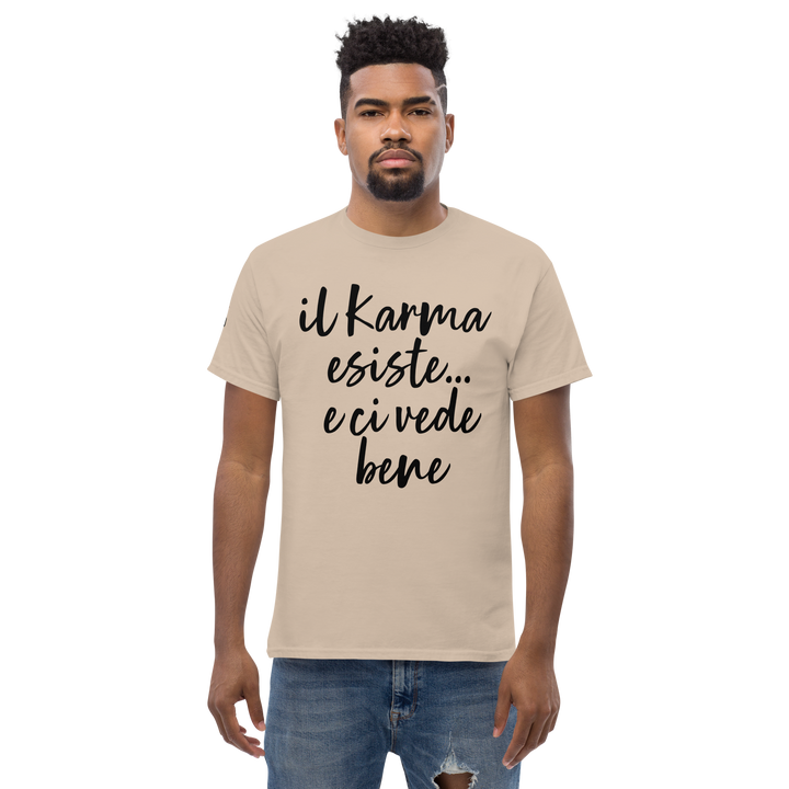 Maglietta classica uomo Karma - Gufetto Brand 