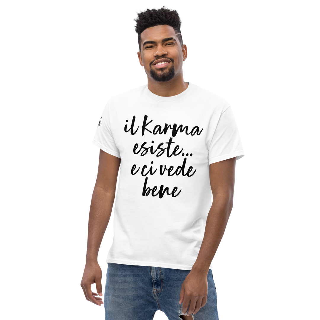 Maglietta classica uomo Karma - Gufetto Brand 