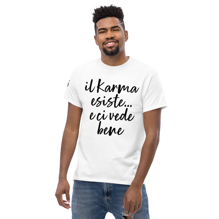 Maglietta classica uomo Karma - Gufetto Brand 