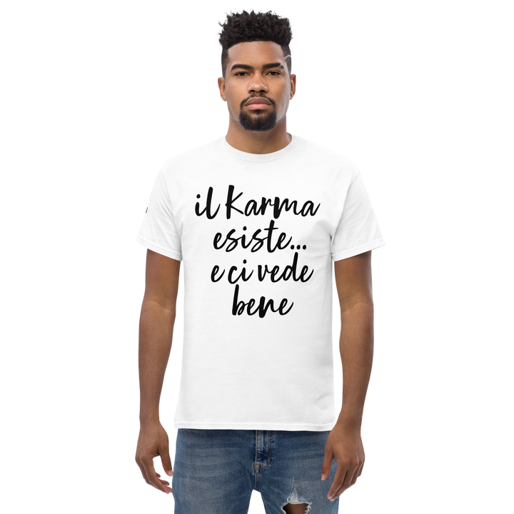 Maglietta classica uomo Karma - Gufetto Brand 