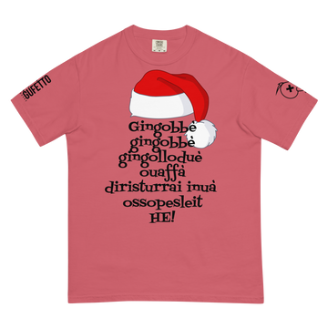 T-shirt tinta in capo in tessuto pesante uomo Gingobbè