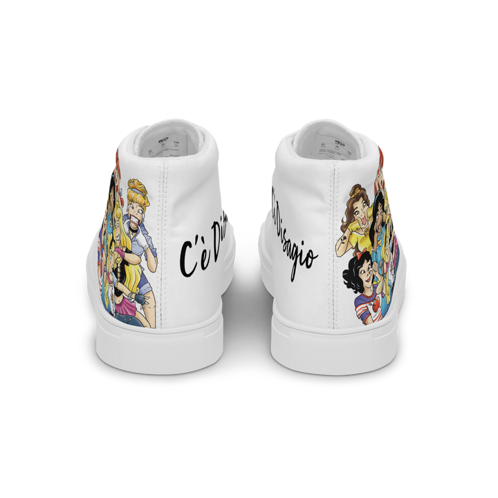 Sneakers alte in tela da uomo PRINCIPESSE 2.0 Limited Edition - Gufetto Brand 