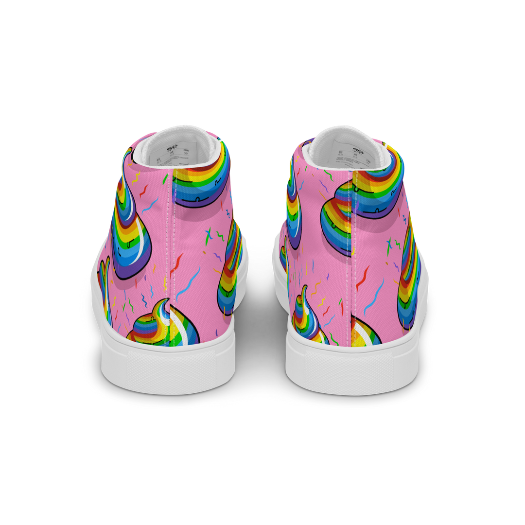Sneakers alte in tela da uomo CACCHINA UNICORN - Gufetto Brand 