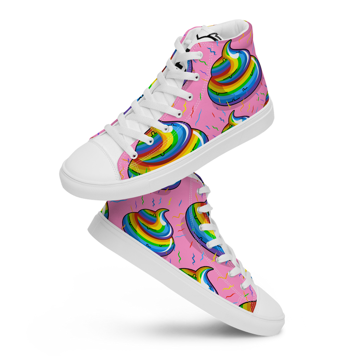 Sneakers alte in tela da uomo CACCHINA UNICORN - Gufetto Brand 