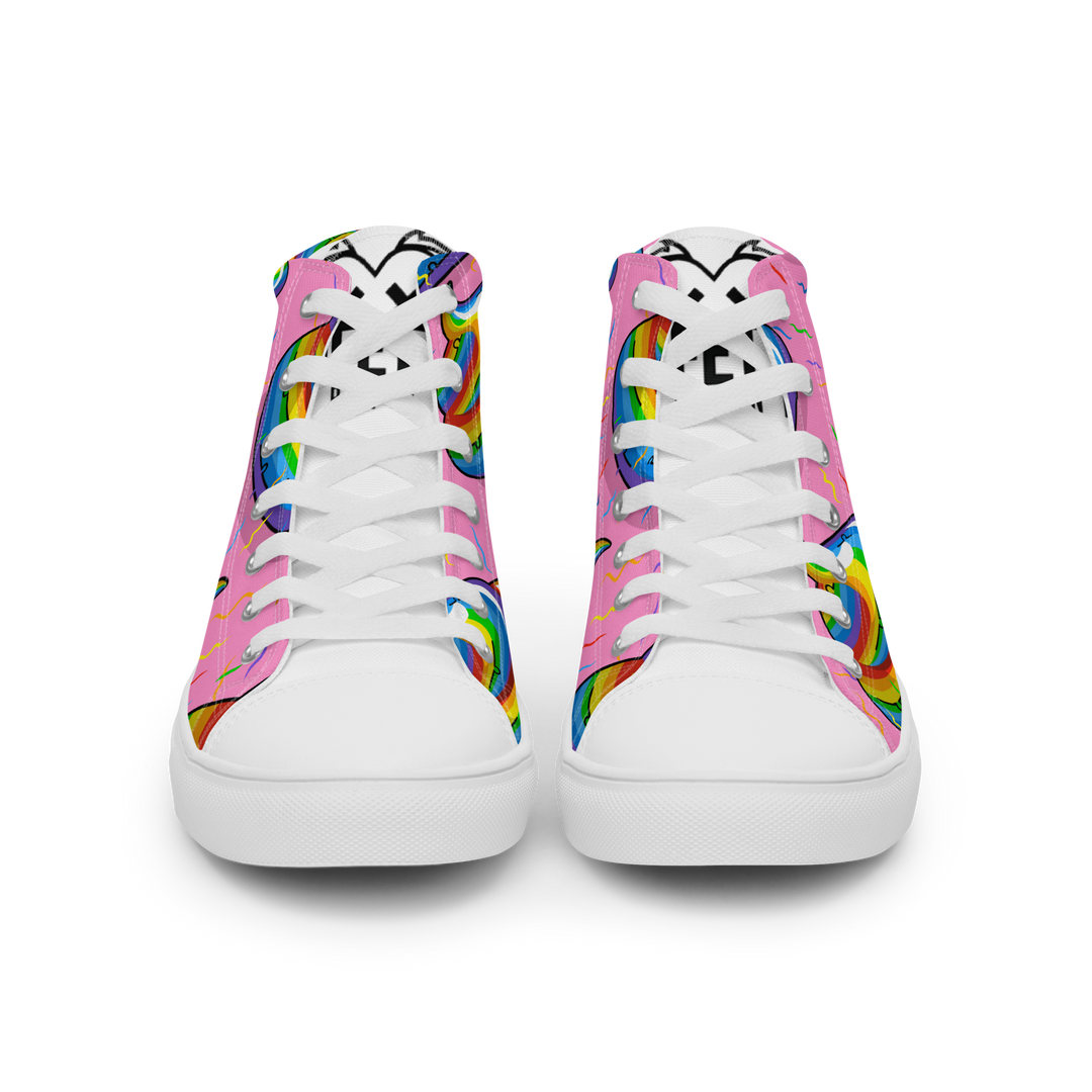 Sneakers alte in tela da uomo CACCHINA UNICORN - Gufetto Brand 