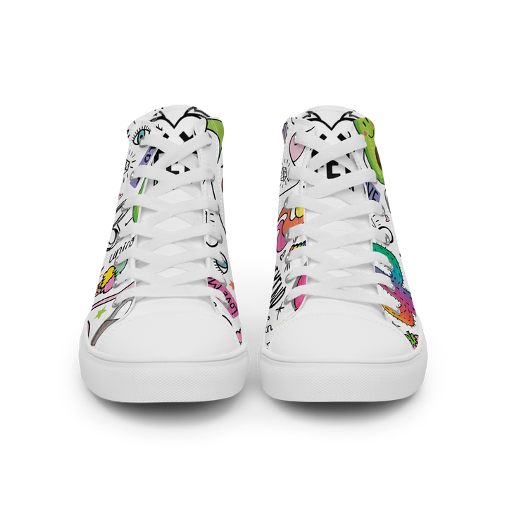 Sneakers alte in tela da uomo UNICORN EDITION - Gufetto Brand 