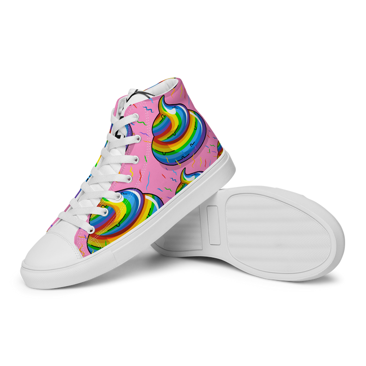 Sneakers alte in tela da uomo CACCHINA UNICORN - Gufetto Brand 