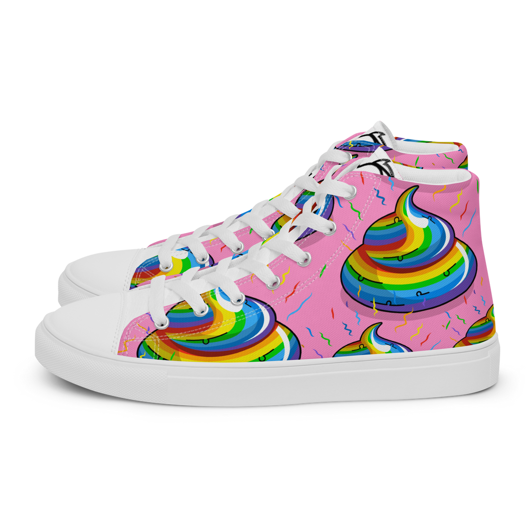 Sneakers alte in tela da uomo CACCHINA UNICORN - Gufetto Brand 
