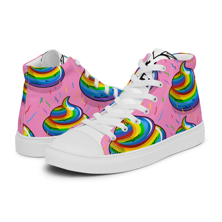 Sneakers alte in tela da uomo CACCHINA UNICORN - Gufetto Brand 