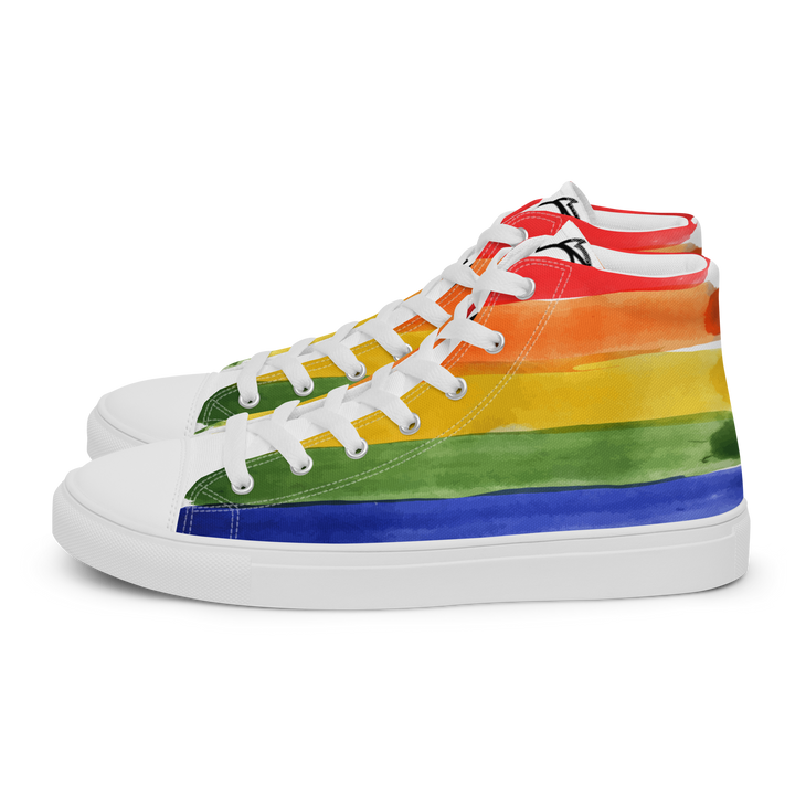 Sneakers alte in tela da uomo PRIDE EDITION - Gufetto Brand 