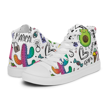 Sneakers alte in tela da uomo UNICORN EDITION