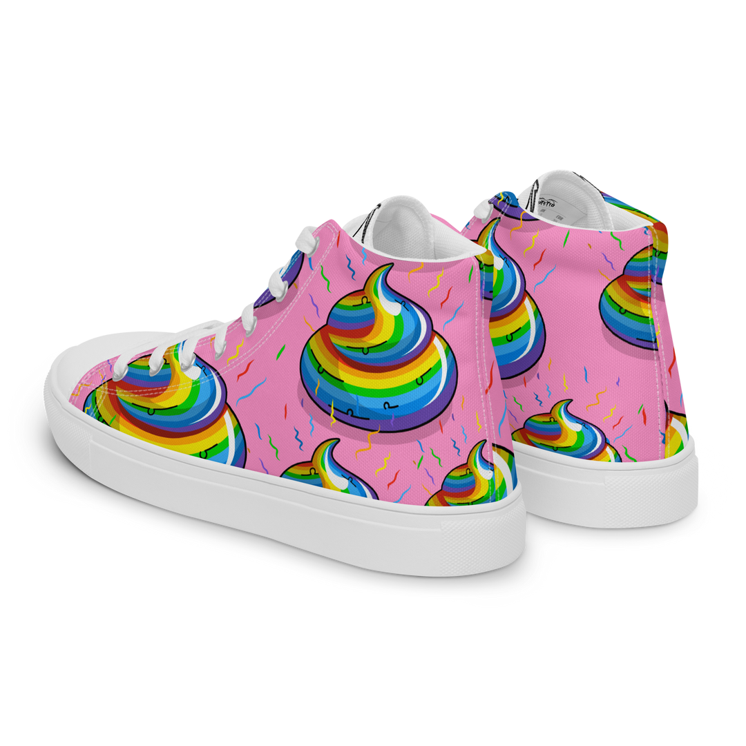 Sneakers alte in tela da uomo CACCHINA UNICORN - Gufetto Brand 