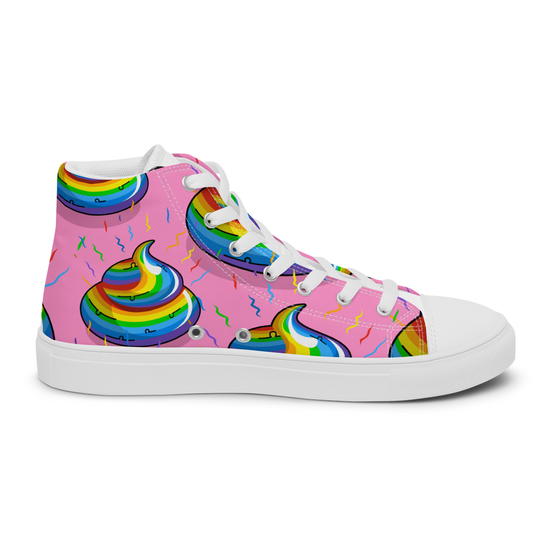 Sneakers alte in tela da uomo CACCHINA UNICORN - Gufetto Brand 