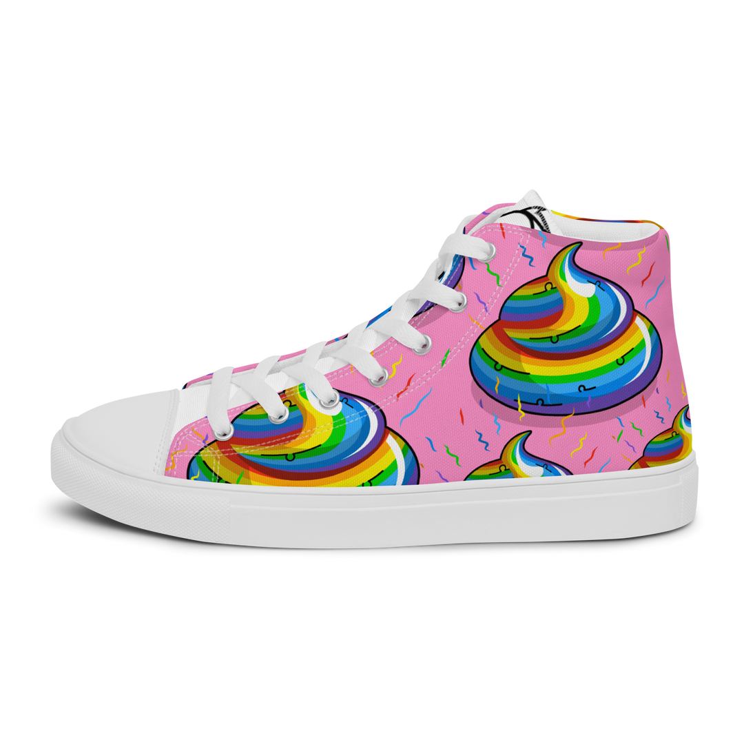 Sneakers alte in tela da uomo CACCHINA UNICORN - Gufetto Brand 