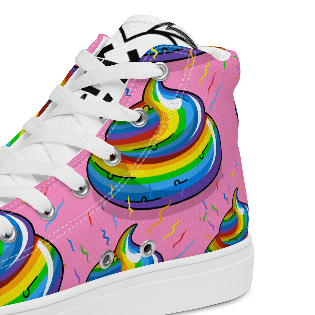 Sneakers alte in tela da uomo CACCHINA UNICORN - Gufetto Brand 