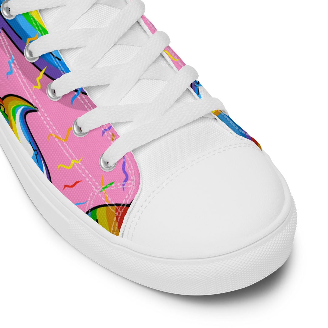 Sneakers alte in tela da uomo CACCHINA UNICORN - Gufetto Brand 