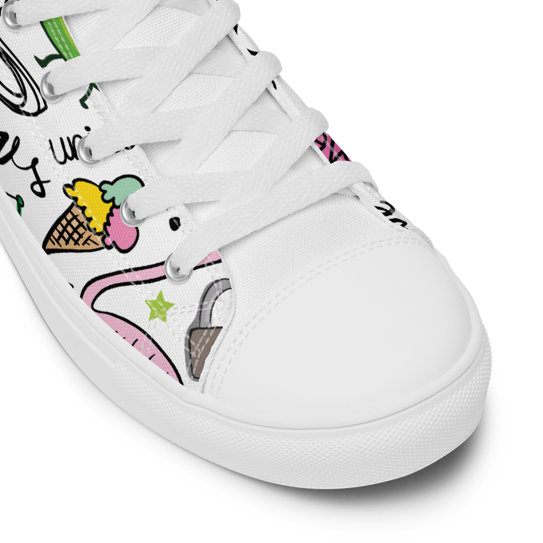 Sneakers alte in tela da uomo UNICORN EDITION - Gufetto Brand 