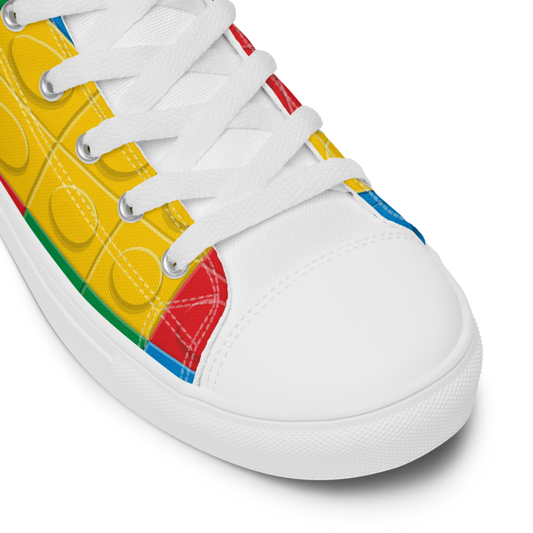 Sneakers alte in tela da uomo LEGO EDITION - Gufetto Brand 