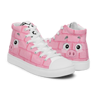 Sneakers alte in tela da uomo PINK PIG - Gufetto Brand 