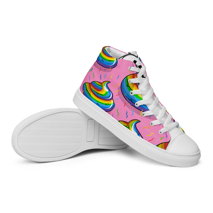 Sneakers alte in tela da uomo CACCHINA UNICORN - Gufetto Brand 