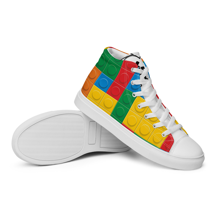 Sneakers alte in tela da uomo LEGO EDITION - Gufetto Brand 