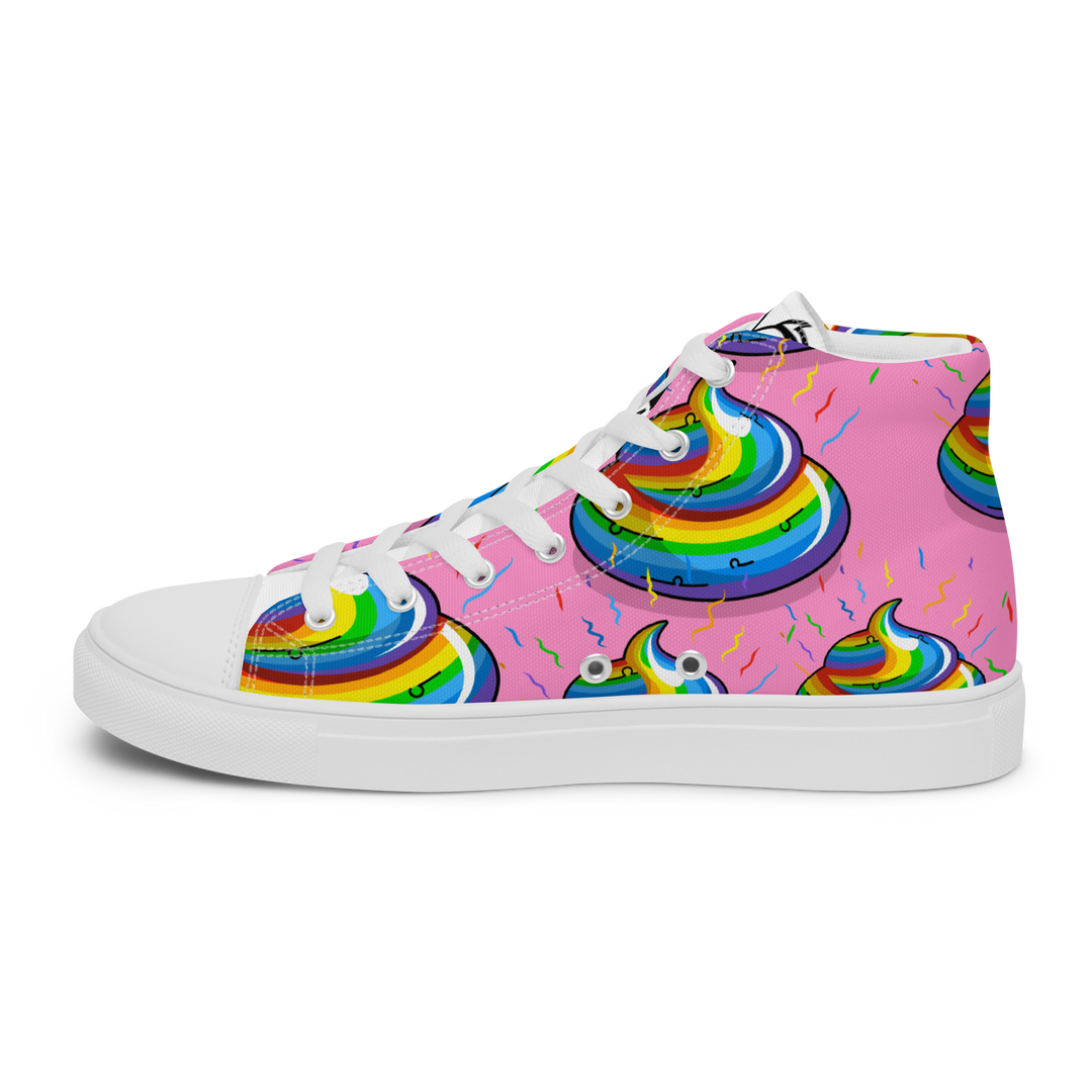 Sneakers alte in tela da uomo CACCHINA UNICORN - Gufetto Brand 