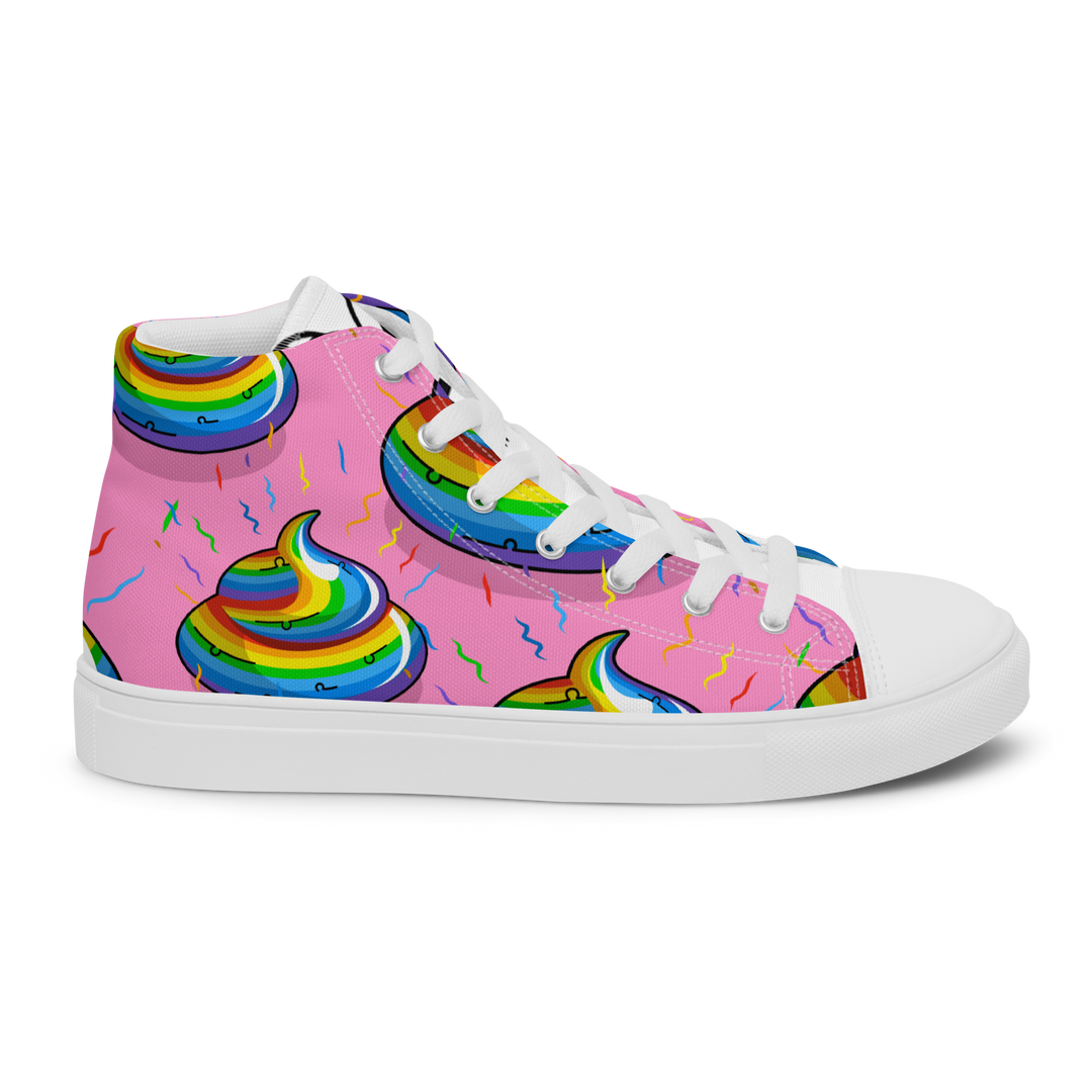 Sneakers alte in tela da uomo CACCHINA UNICORN - Gufetto Brand 
