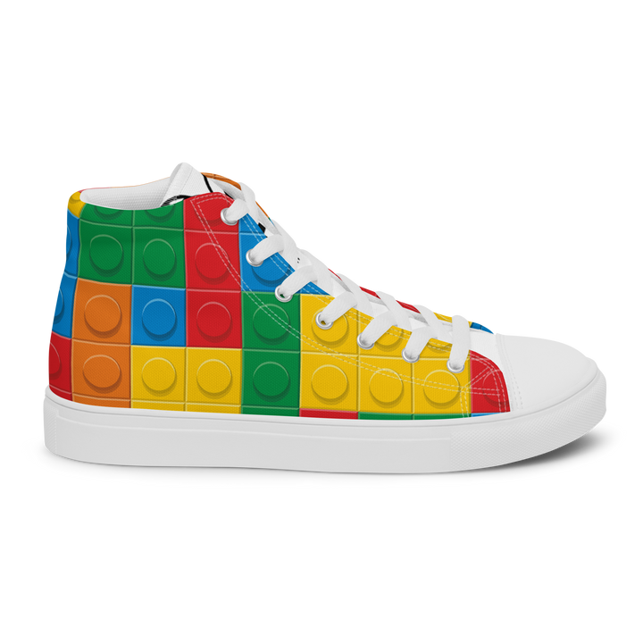 Sneakers alte in tela da uomo LEGO EDITION - Gufetto Brand 