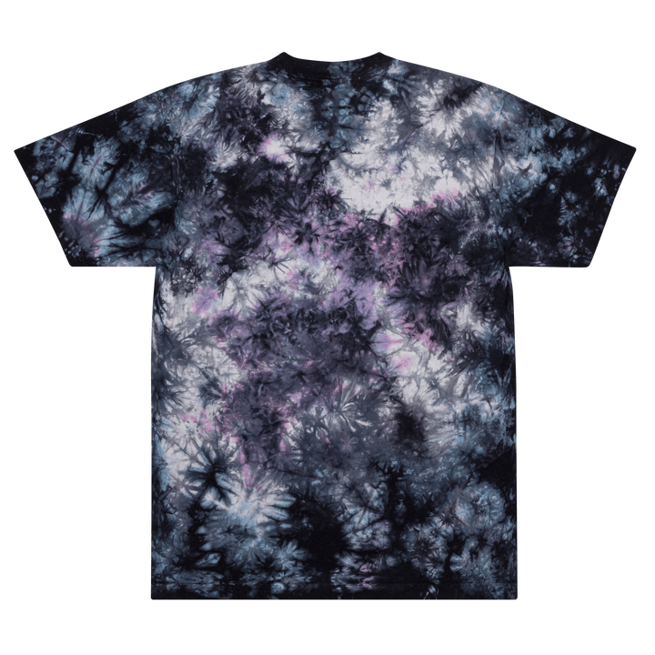 T-shirt oversize con tie dye Gufetto - Gufetto Brand 