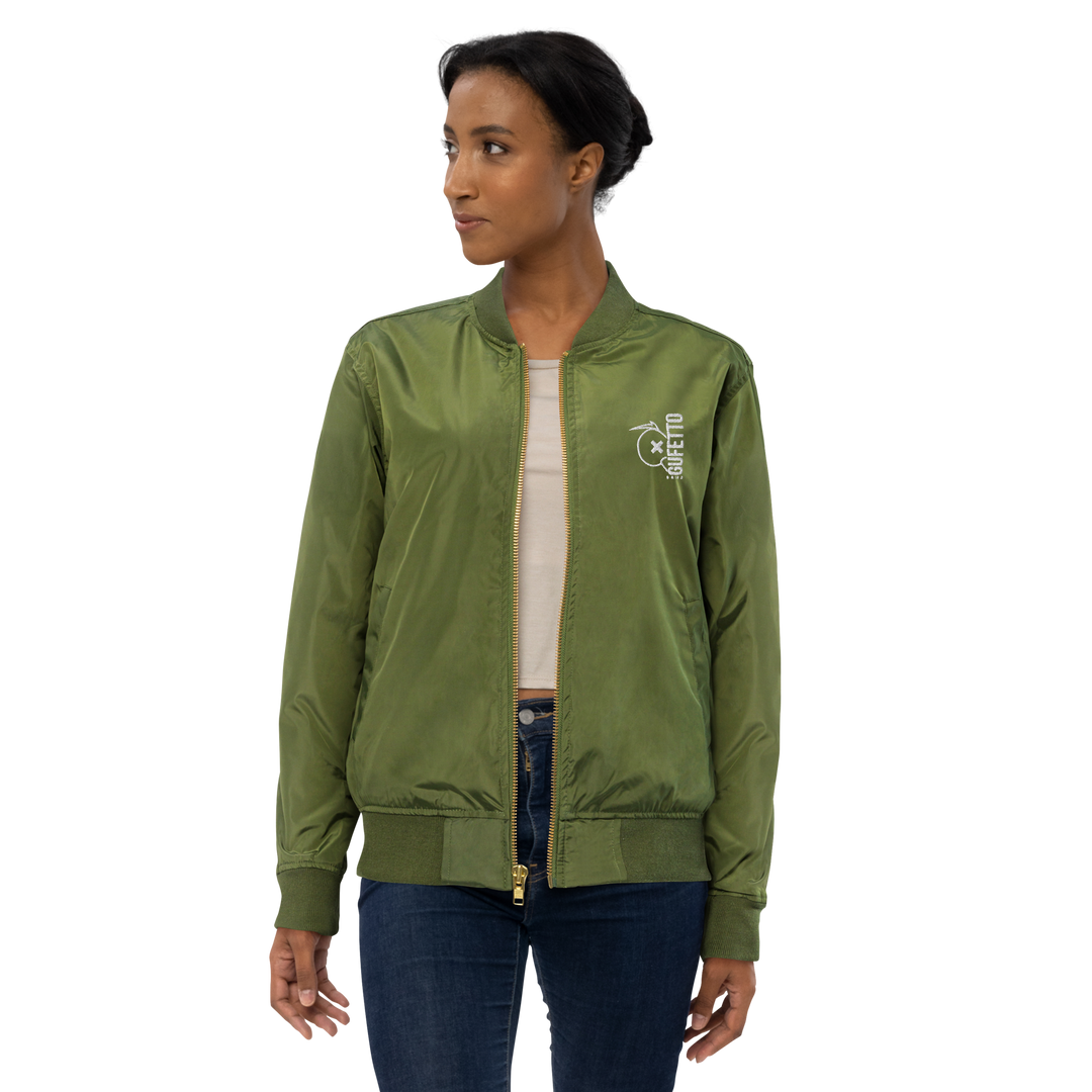 Bomber premium in tessuto riciclato GUFETTO BRAND - Gufetto Brand 