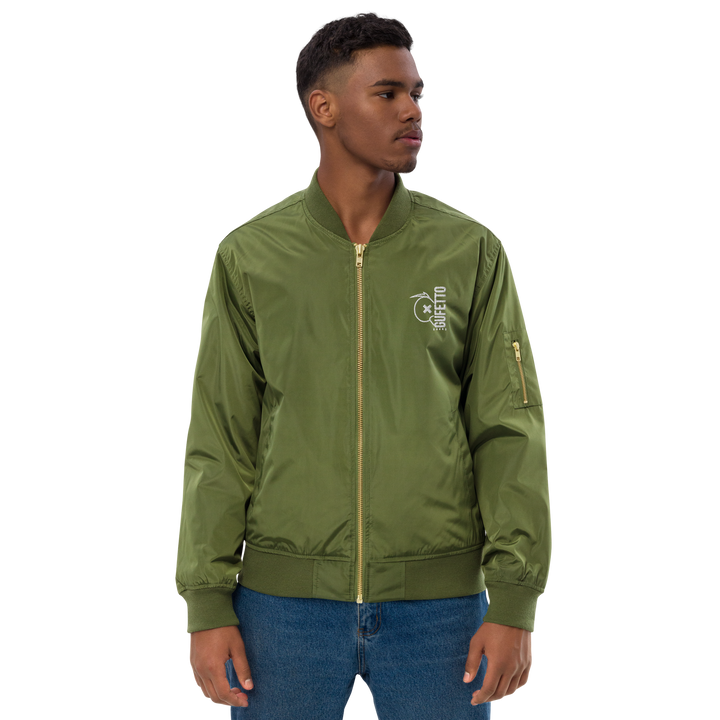 Bomber premium in tessuto riciclato GUFETTO BRAND - Gufetto Brand 