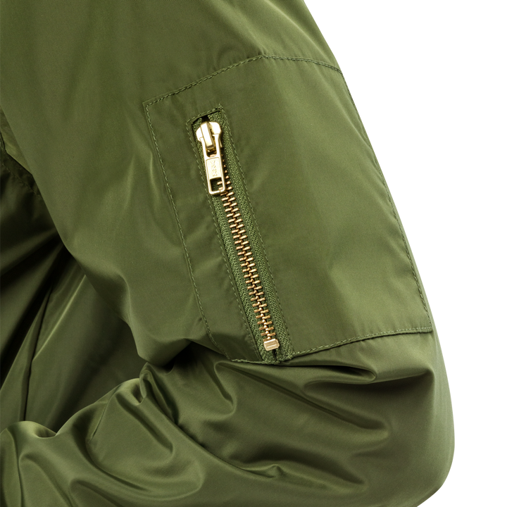 Bomber premium in tessuto riciclato GUFETTO BRAND - Gufetto Brand 