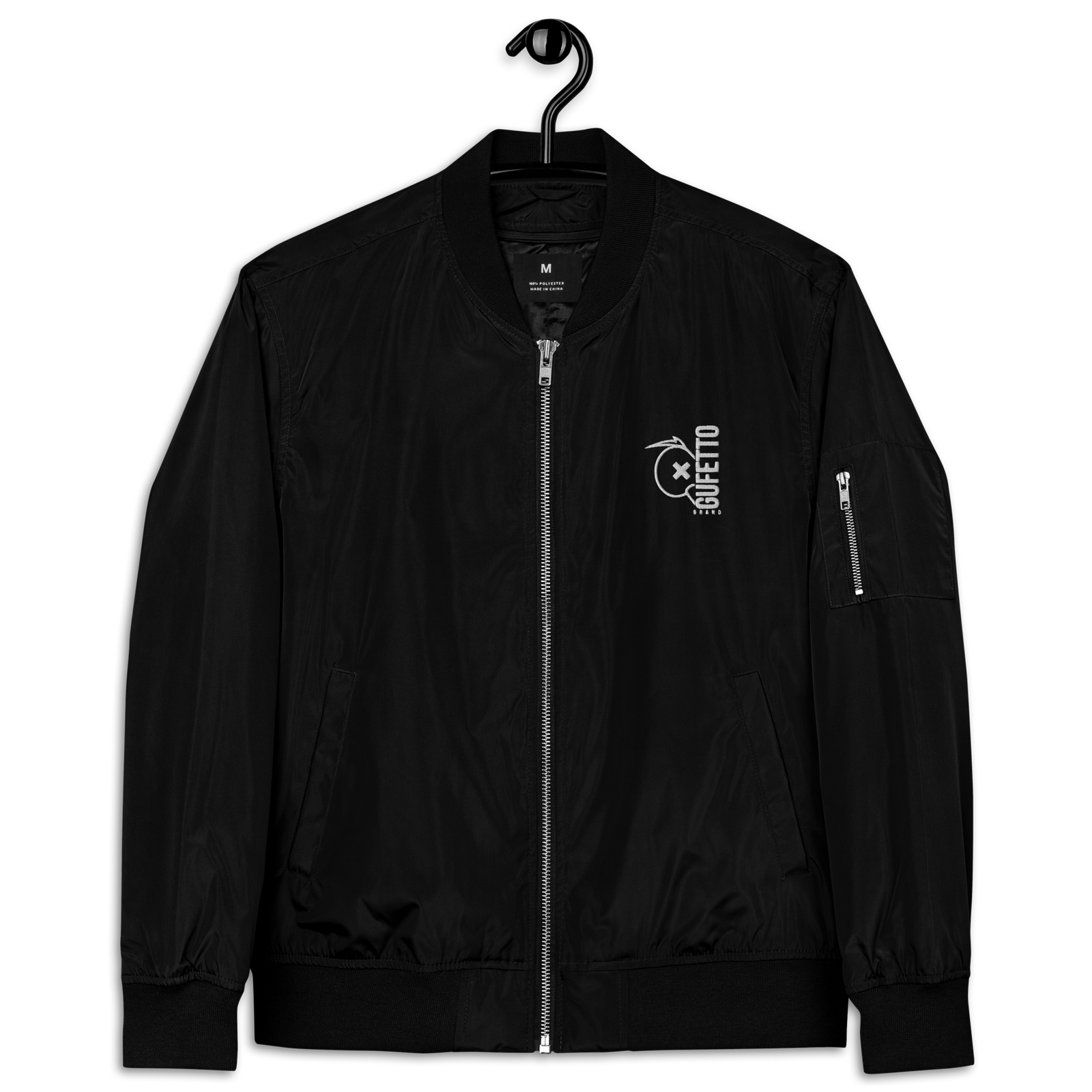 Bomber premium in tessuto riciclato GUFETTO BRAND - Gufetto Brand 