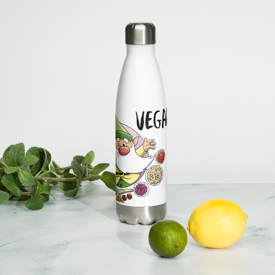 Borraccia in acciaio inossidabile VEGANOLO - Gufetto Brand 