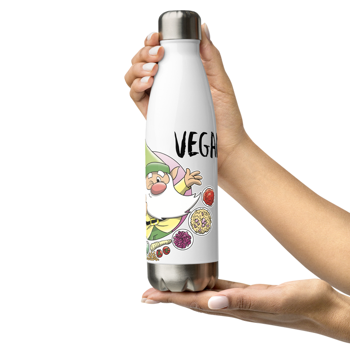 Borraccia in acciaio inossidabile VEGANOLO - Gufetto Brand 