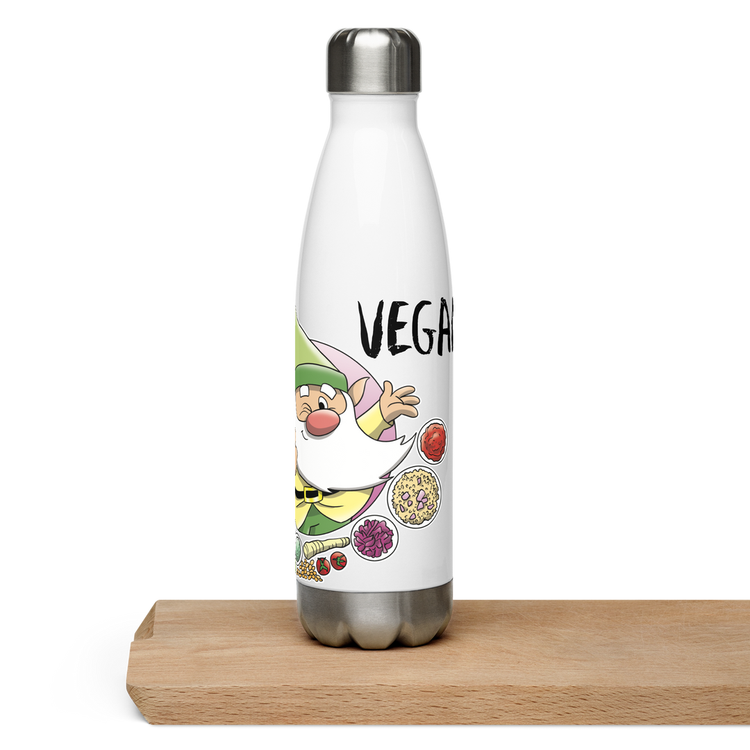 Borraccia in acciaio inossidabile VEGANOLO - Gufetto Brand 