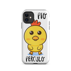 Cover iPhone rigida Pio Perculo - Gufetto Brand 