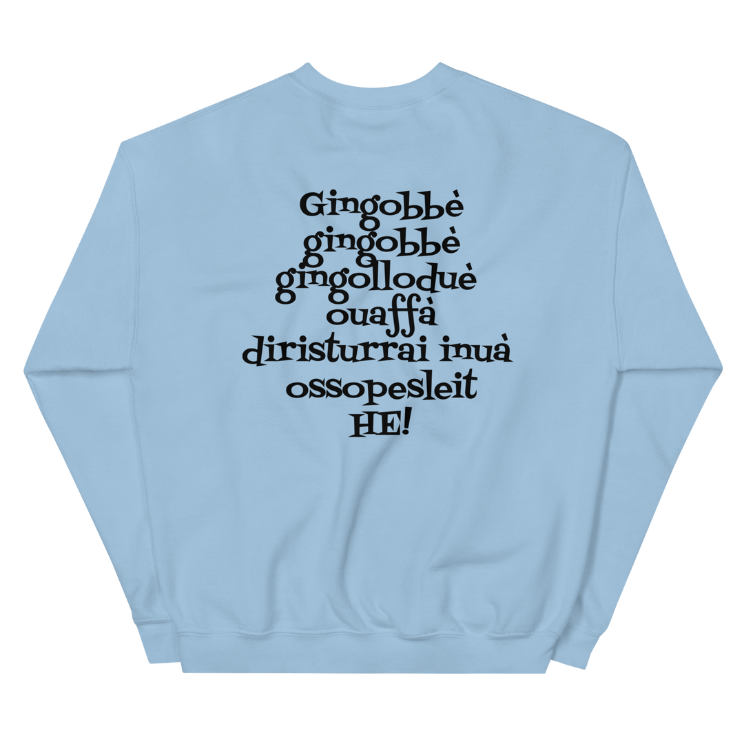Felpa Classic unisex Uomo/Donna Gingobbè - Gufetto Brand 
