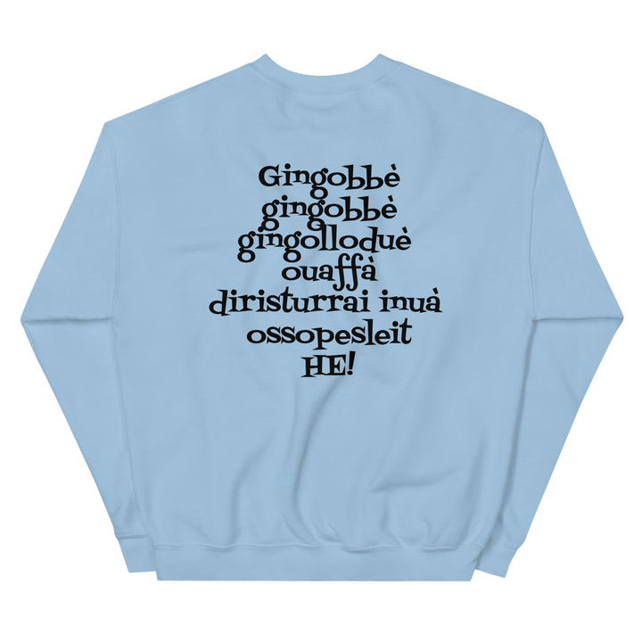 Felpa Classic unisex Uomo/Donna Gingobbè - Gufetto Brand 