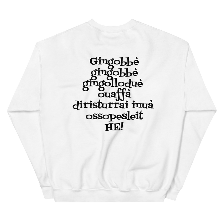 Felpa Classic unisex Uomo/Donna Gingobbè - Gufetto Brand 