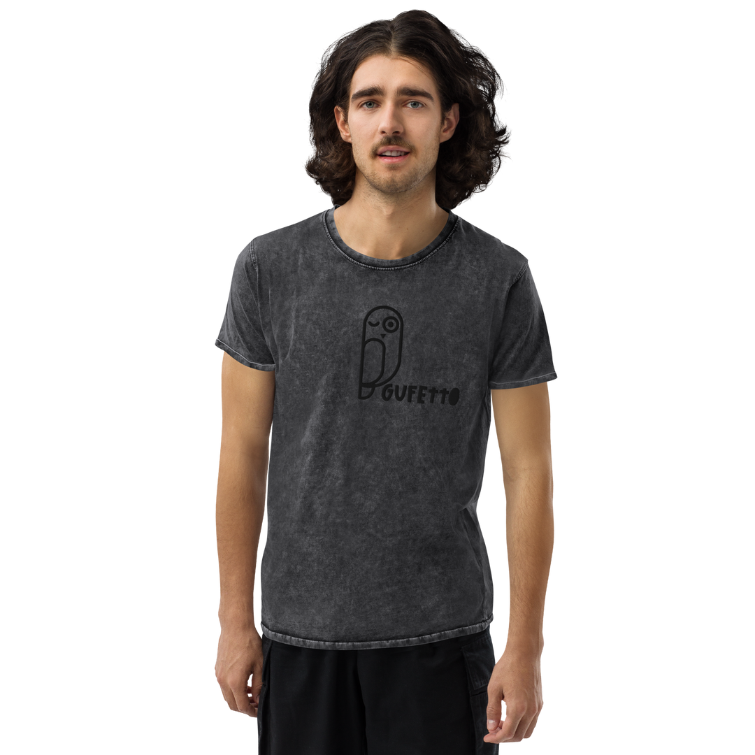 T-shirt di jeans GUFETTO - Gufetto Brand 