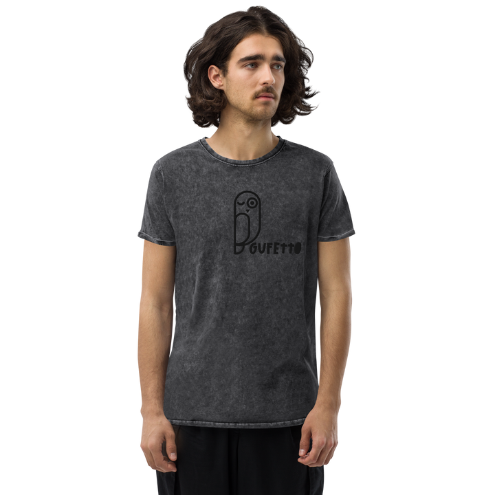 T-shirt di jeans GUFETTO - Gufetto Brand 