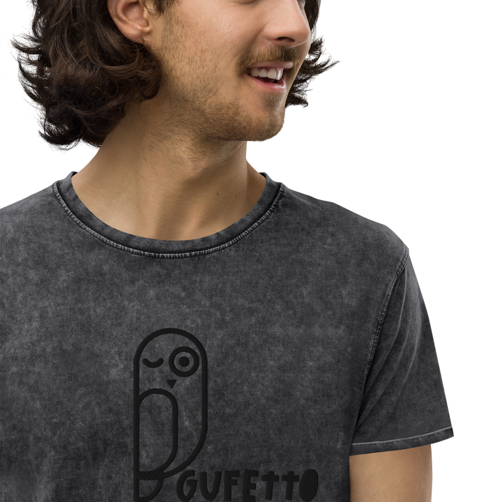 T-shirt di jeans GUFETTO - Gufetto Brand 