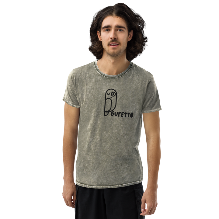 T-shirt di jeans GUFETTO - Gufetto Brand 