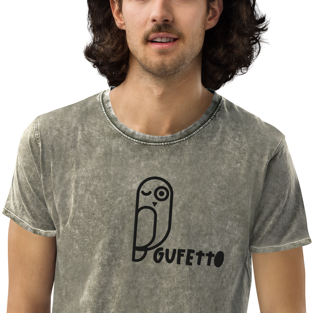 T-shirt di jeans GUFETTO - Gufetto Brand 
