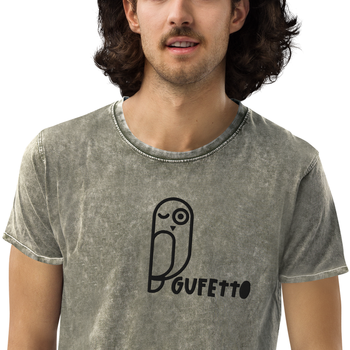 T-shirt di jeans GUFETTO - Gufetto Brand 
