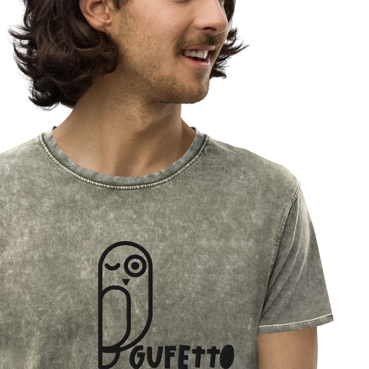 T-shirt di jeans GUFETTO - Gufetto Brand 