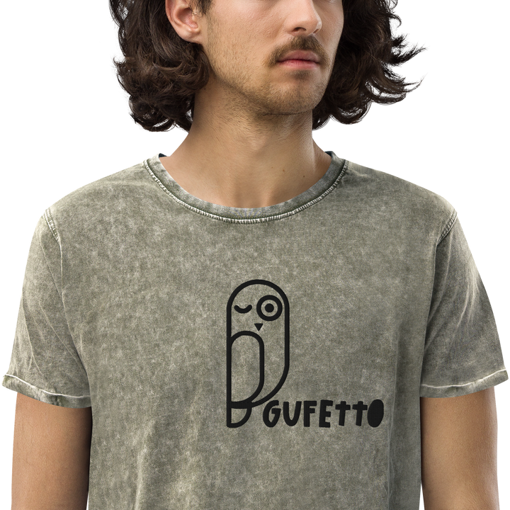 T-shirt di jeans GUFETTO - Gufetto Brand 